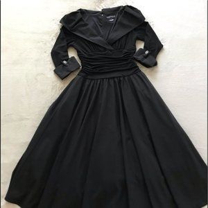 Jessica Howard Black layered dress size 6